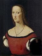 Lorenzo  Costa Portrait of a Woman oil on canvas